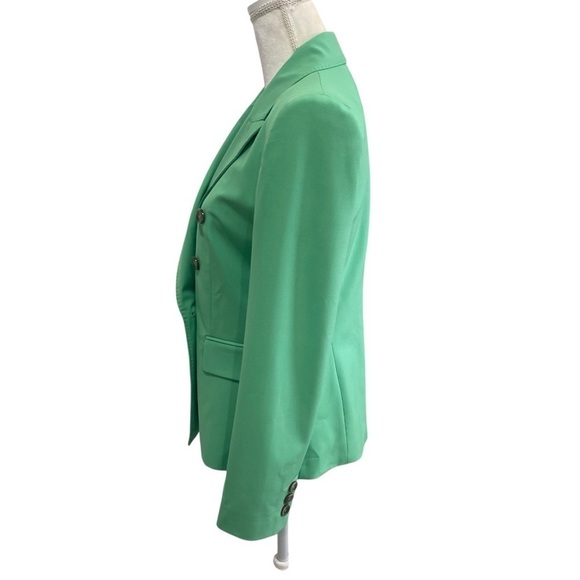 MARELLA Affetto By Max Mara Women’s Double Breasted Blazer Bright Green NWT $535 - Picture 5 of 16